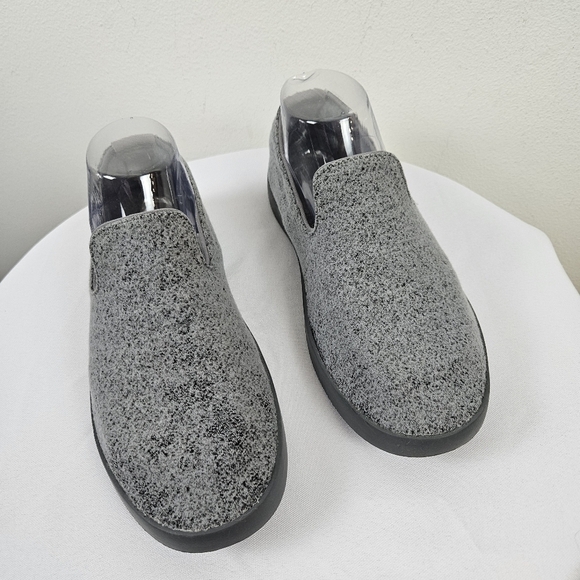 Allbirds Grey Wool Loungers Loafers WL/W8 Gray Comfy Lounge - Picture 1 of 8